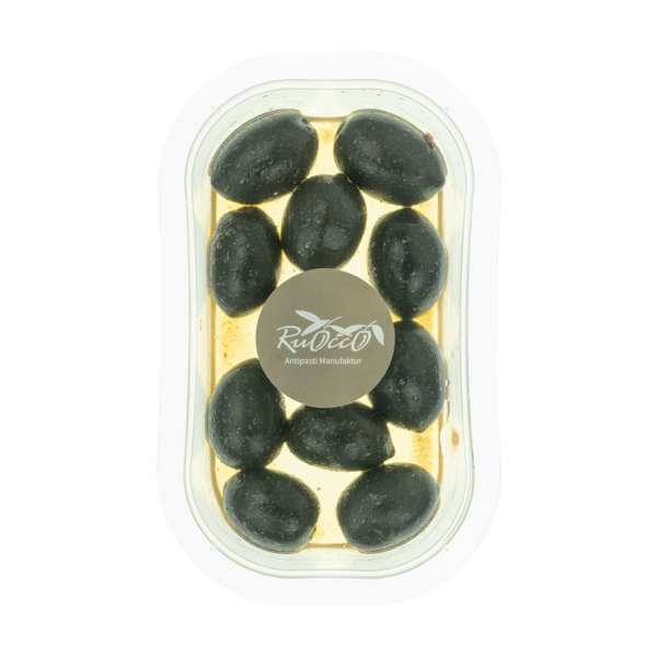 Oliven schwarz scharf